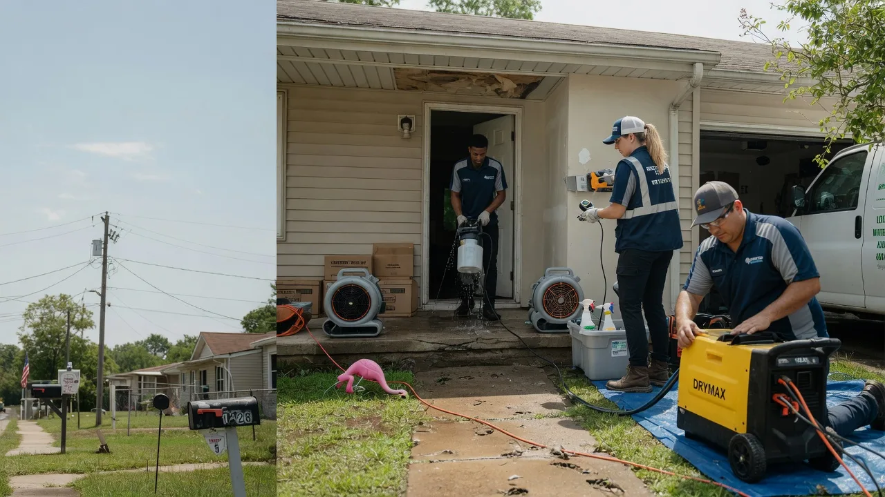 Storm Damage Water Removal in Hopkinsville, KY near me